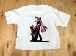 白色台灣製棉T(中性版)