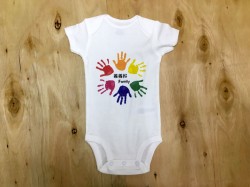 白色純棉Baby包屁衣